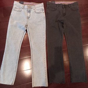 Two pieces girl pants girls jean